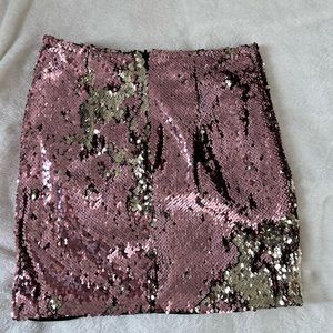 Top shop mini skirt